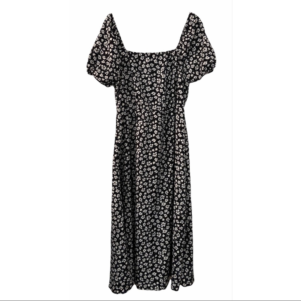 🌼NWOT Shein Ditsy Floral Puff Sleeve Nap Dress🌼